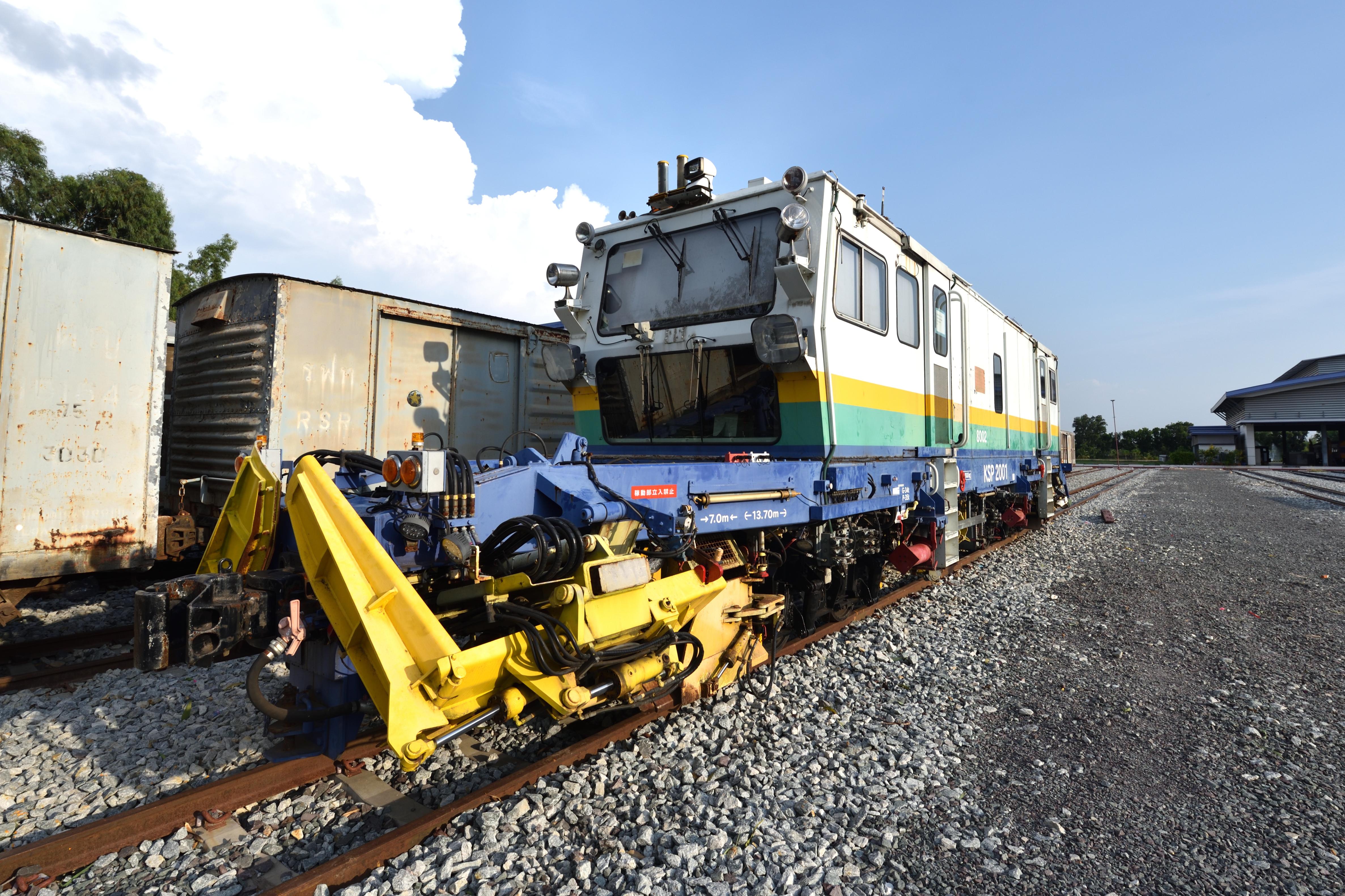 Diesel Electric Train Locomotive