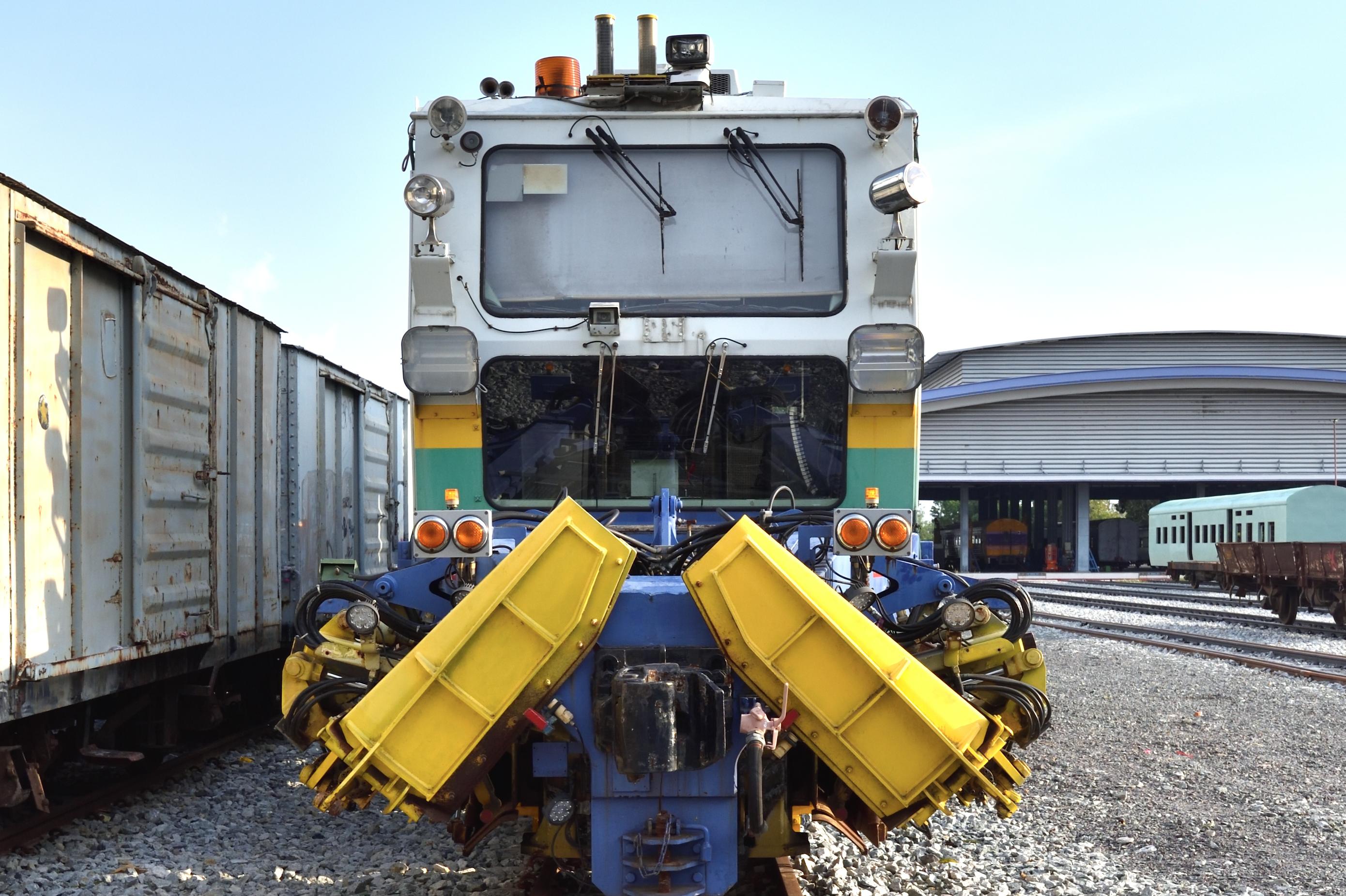 Diesel Electric Train Locomotive