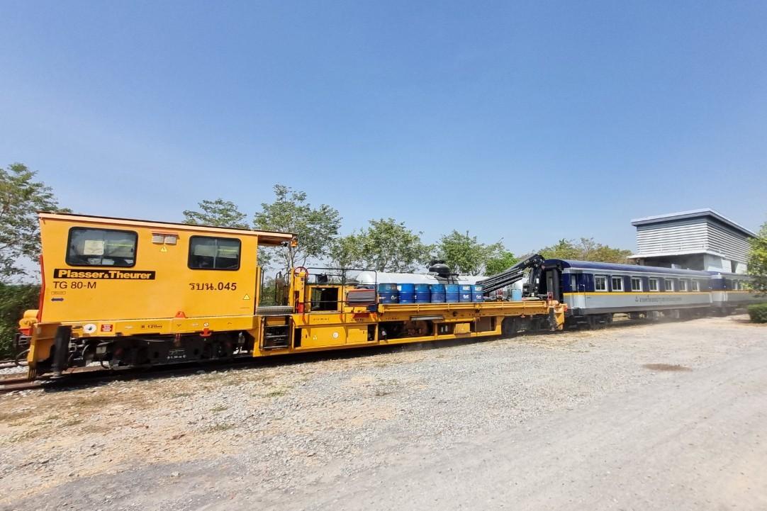 Diesel Electric Train Locomotive