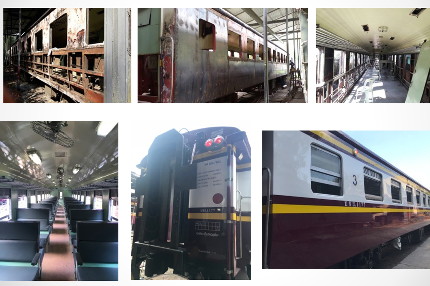 Diesel Electric Train Locomotive