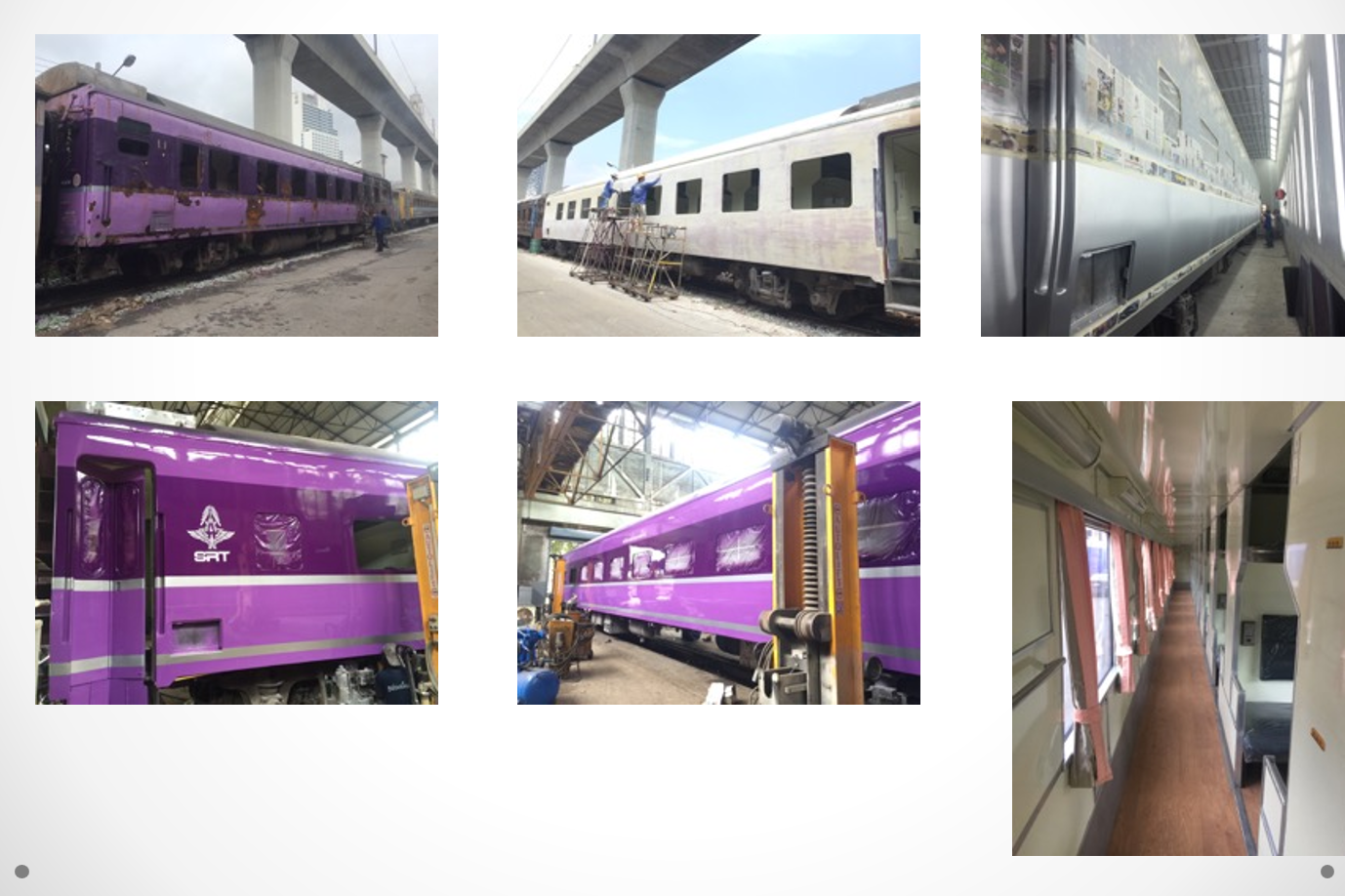 Diesel Electric Train Locomotive