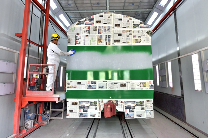 Diesel Electric Train Locomotive